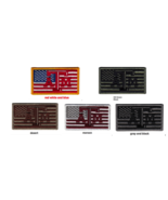 TEXAS A&amp;M ATM TAMU ON AMERICAN USA FLAG PATCH HOOK BACKING VARIOUS COLORS - £2.08 GBP