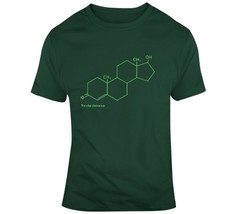 Testosterone Molecule T Shirt - $26.72