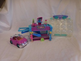 Polly Pocket Quik-Clik Car Cool Makeover + Dolls and Accessories + Bubble Case - £17.93 GBP