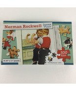 Norman Rockwell Jigsaw Puzzle 500 Piece The Muscleman 1937 New Sealed - $25.48 CAD