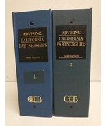 Advising California Partnership Two Volume Set 2008 3rd Edition CEB - $49.49