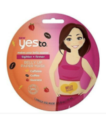 Yes to Tighter + Firmer Belly Up Paper Mask - Caffeine Coffee Guarana 0.... - $6.95