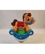 Leap Frog Roll And Go Rocking Horse Baby Toy Lights Sound Music Rolling - £10.93 GBP