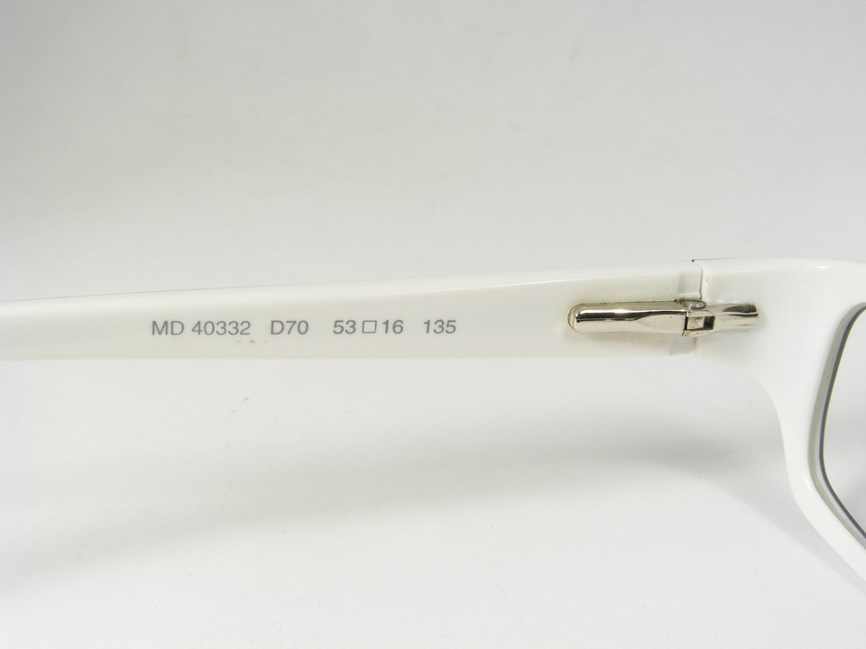 MANDARINA DUCK 40332 D70 BLACK / WHITE RARE EYEGLASSES GLASSES FRAME 53-16-135mm Item image 10