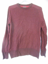 Howick Men&#39;s 100% cotton Burgundy Sweater Size S - $49.98
