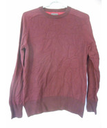 Howick Men&#39;s 100% cotton Burgundy Sweater Size S - $49.98