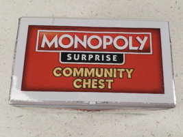 Hasbro Monopoly RED Surprise Community Chest Walmart Exclusive With Rare Tokens - £14.03 GBP