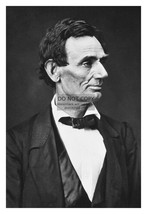President Abraham Lincoln Potus During Civil War Side Profile 4X6 Photo - £6.26 GBP
