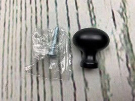 1 1/4 Inch Classic Oval Egg Cabinet Knob Drawer Knob with Mounting Hardware - $12.11