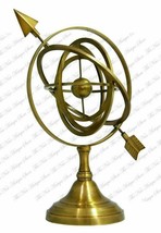 Antique Designed Brass Table Décor Armillary Globe Sphere functional armillary - £71.93 GBP