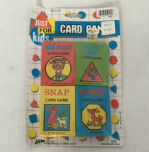 vintage Ja-Ru vintage just for kids card games still in original packaging  - $19.75