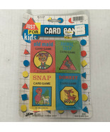 vintage Ja-Ru vintage just for kids card games still in original packaging  - $19.75