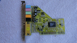 HRTF AUDIO COM PCI SOUND CARD - CSDX (CMI8738/PCI-6Ch-LX) Midi Port - $12.33