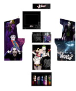Arcade1up Legacy,Arcade 1up Joker Purple arcade design Artwork Vinyl Gra... - €57,43 EUR+