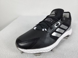 Adidas Bounce Pure Hustle Metal Softball Cleats Size 8.5 Women&#39;s Black EG5634 - £15.97 GBP