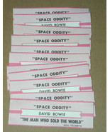 David Bowie Space Oddity Juke Box Strips Lot Of 11 45 Rpm Phonograph Rec... - $20.36 CAD
