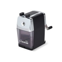 CARL Pencil Sharpener, CC-2000, Black, 5-Point Selector. Manual, Quiet for Offic - £31.96 GBP