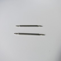 2pcs 2.0mm Thick Stainless Steel Spring Bar 20mm 22mm 23mm 24mm 26mm 28mm 30mm - £3.60 GBP