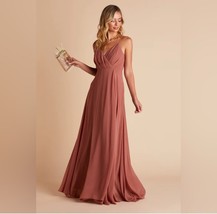 Birdy Grey KAIA DRESS CHIFFON DESERT ROSE SMALL NEW NWT BRIDESMAID WEDDING - €34,26 EUR