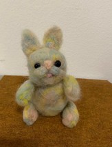Adorable Needle Felted Cotton Candy Rabbit - $26.00