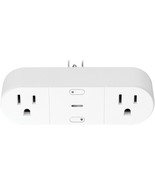 White Smart Plug From The 50020 Collection By Globe Electric. - $43.95