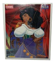 Vtg Playskool Wood Puzzle Disney Hunchback Esmeralda #245-06 , 7 Pieces - £5.34 GBP