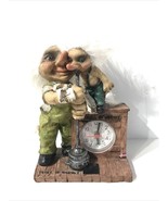 Troll of Norway Family Alarm Clock 2 Trolls Butter Churning Baby Troll - €42,97 EUR