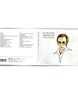 Elton John Greatest Hits 1970-2002 double CD - $294.60 MXN