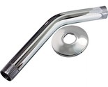 Lincoln Products LIN102501 8 in. Shower Arm with Flange Polished Chrome - $12.47