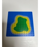 Lego Vintage Pirate Baseplate 16 x 16 Island w/ Water #3867 VERY CLEAN A... - $27.13 CAD