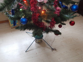 Rare Vintage Soviet Ussr Russian Motorized Rotating Christmas Tree Base Stand - £79.12 GBP