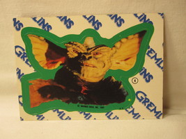 1984 Gremlins trading card set Sticker #4 - £1.97 GBP