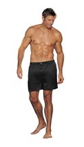 Shirley of Hollywood Silky Charmeuse Boxer Shorts 20059 (BLACK,L) - £27.07 GBP