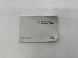 2013 Hyundai Elantra Owners Manual Handbook OEM H04B24002 - £21.25 GBP