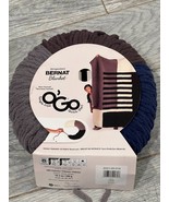 Bernat Blanket Yarn on the go 161075 NWT London 220 Yards Blue Gray Brow... - $420.77 MXN