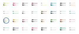 Dual Tip Acrylic Paint Marker Various Colors New - $96.28 MXN