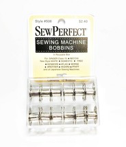 Lot of 10 Metal Sewing Machine Bobbins 12 Pieces/lot - £17.09 GBP