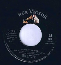 Henry Mancini Charade 45 rpm Orange Tamoure - £4.07 GBP