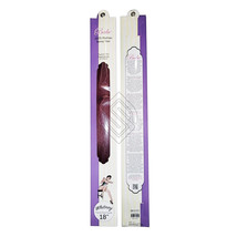 Babe Fusion Extensions 18 Inch Whitney #Dark Purple 20 Pieces 100% Human - $1,543.88 MXN