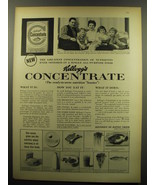 1959 Kellogg&#39;s Concentrate Cereal Ad - The greatest concentration of nut... - £14.55 GBP