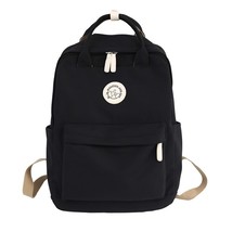 Fashion Women Backpack For Teenagers Black School Bag Female Business Travel Boo - £31.20 GBP