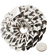 316L Stainless Steel 22mm Mariner Chain Necklace Bracelet 8.5”-30” - $77.99+