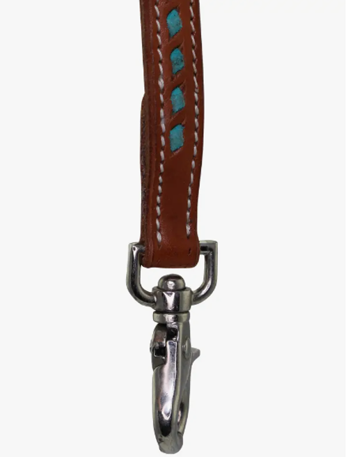 Reins turquoise laced4