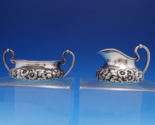 Repousse by Shiebler Sterling Silver Sugar and Creamer Set 2pc #1271 (#7... - $484.11