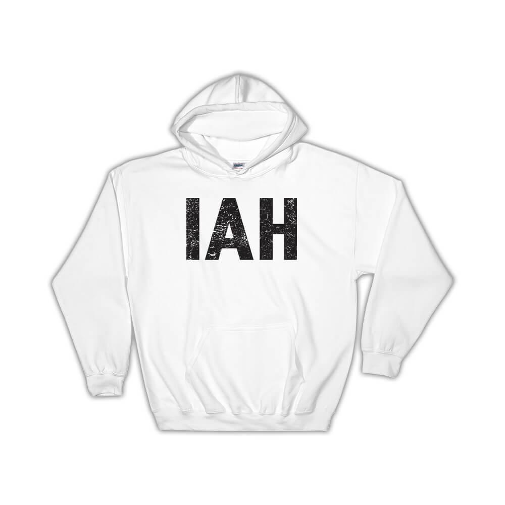 Primary image for USA George Bush Airport Texas IAH : Gift Hoodie Airline Travel Pilot AIRPORT