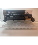 EMPTY  HP 58A TONER WITH CHIP INCLUDES BOX - £27.13 GBP
