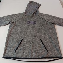 Under Armour Storm1 Men’s Gray Hoodie Pullover Sweatshirt Measured Chest 49" image 8