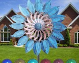 Wind Spinners Outdoor Yard Art Kinetic Wind Spinner Metal Gifts For Gard... - $43.99