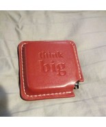 Sacchi “THINK BIG” Leather cased 12 Foot Tape Measure  - $18.70
