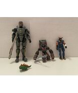 Jazwares Halo &amp; Fortnite Figurines, Spartan, Grunt Mule, Stinger Wasp, R... - $29.69